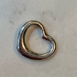 Tiffanys Open Heart Pendant (does not come with the chain)